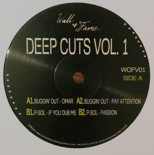 Various – Deep Cuts Volume 1 12" Wall Of Fame – WOFV01