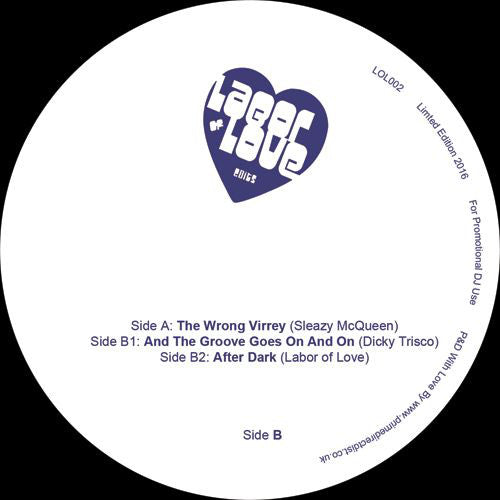 Various – Edits 002 - Labor Of Love Edits – LOL002