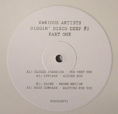 Various – Diggin' Disco Deep #2 Part One 12" Diggin' Disco Deep – DDD002PT1