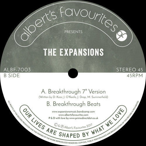 The Expansions – Breakthrough - Albert's Favourites – ALBF-7003