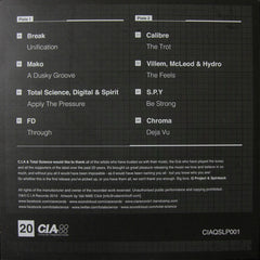 Various – C.I.A. 20 2x12" C.I.A. – CIAQSLP 001