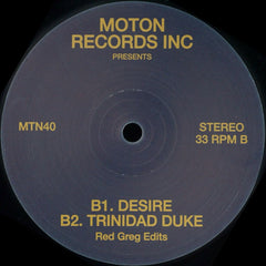 Red Greg - Movin - Moton Records Inc – MTN40