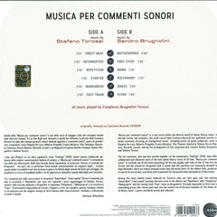 Stefano Torossi / Sandro Brugnolini ‎– Musica Per Commenti Sonori - Schema ‎– SCEB943LP, SCEB943CD