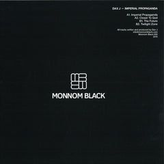 Dax J – Imperial Propaganda 12" Monnom Black – MONNOM BLACK 005