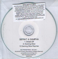 SBTRKT & Sampha - Break Off / Evening Glow (CDr) Ramp Recordings RAMP033