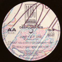 DJ M Verbeni Present Deeplomatics – Jump EP One 12" MBG International Records – MBG 592