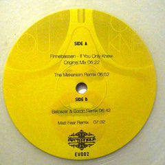 Finnebassen - If You Only Knew - Electronique Digital EV002