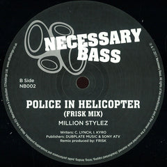 Tippa Irie / Million Stylez – Wicked & Wild / Police In Helicopter 12" Necessary Bass NB002