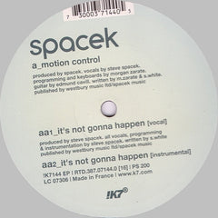 Spacek - Motion Control 12" Studio !K7 !K7144 EP