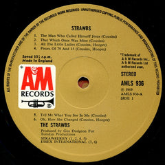 Strawbs - Strawbs 12" A&M Records AMLS 936