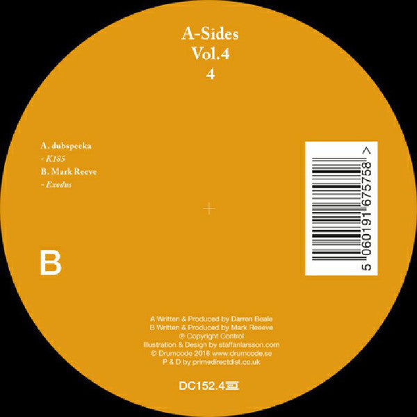 Various – A-Sides Vol.4 4 12" Drumcode – DC152.4