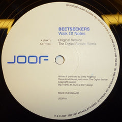Beetseekers - Walk Of Notes 12" Joof Recordings JOOF10