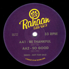 Rahaan – Edits Vol 3 KAT – KAT010