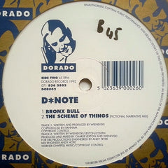D*Note - The Scheme Of Things 12" Dorado DOR002, 071 836 3802