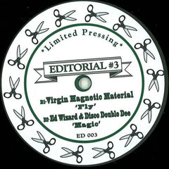 Ed Wizard & Disco Double Dee / Virgin Magnetic Material – Editorial 3 - Editorial – ED 003