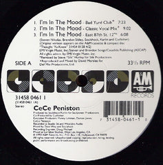 CeCe Peniston - I'm In The Mood 12" A&M Records 31458 0461 1