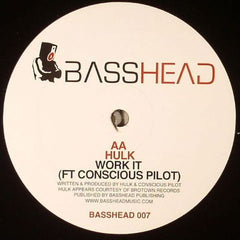 Hulk - Booty Clap / Work It 12" Basshead BASSHEAD 007