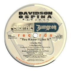 Davidson Ospina – You Know I Like It 12" Digital Dungeon Records – UGDD 1205