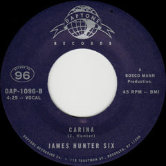 James Hunter Six - (Baby) Hold On / Carina 7" Daptone Records – DAP-1096