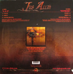 Jus Allah - G-O-D / Supreme 12" Babygrande BBG-SI-200