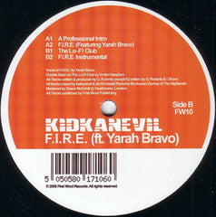 Kidkanevil, Yarah Bravo – FIRE 12" First Word Records – FW10