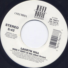 Lauryn Hill – Ex-Factor / When It Hurts So Bad 12" Ruffhouse Records – 38 79077