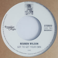 Starvue, Reuben Wilson – Body Fusion / Got To Get Your Own - REPRESS BHIGH001 Brooklyn Highs