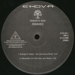Ekova - Heaven's Dust (Remixes) - Six Degrees Records 65703650201