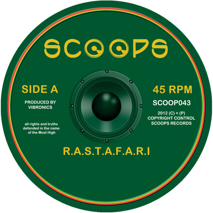 Professa Natti / Sally Hossack / Ras Tweed / Vibronics – R.a.s.t.a.f.a.r.i. / Mystic Air / I Am What I Am / Flc Dub 10" Scoops – SCOOP043