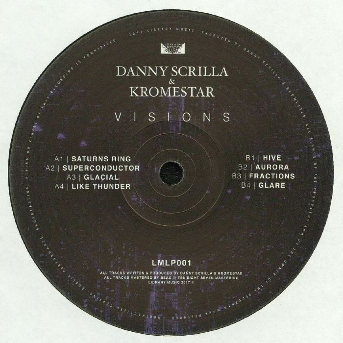 Kromestar x Danny Scrilla – Visions - Library Music - LMLP001