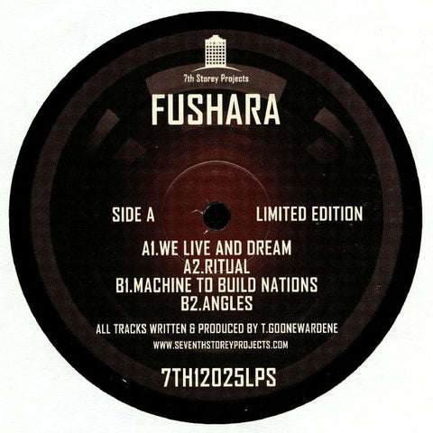 Fushara ‎– Tomorrow's Symbolism LP Sampler - 7th Storey Projects ‎– 7TH 12025LPS