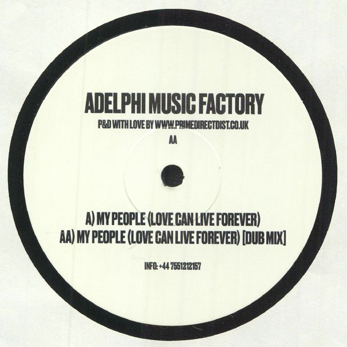 Adelphi Music Factory – My People (Love Can Live Forever) AMF004