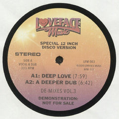 Loveface – De-Mixes Volume 3 Loveface Music – LFM003