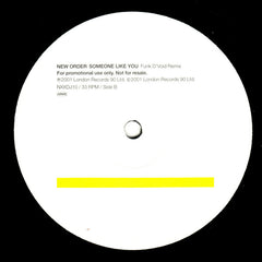 New Order – Someone Like You 12" London Records – NXXDJ10