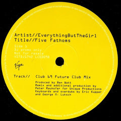 EverythingButTheGirl - Five Fathoms 2x12" Virgin VSTDJ1742