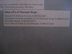 Charanjit Singh - Synthesizing - Ten Ragas To A Disco Beat 12" His Master's Voice ECSD. 2912