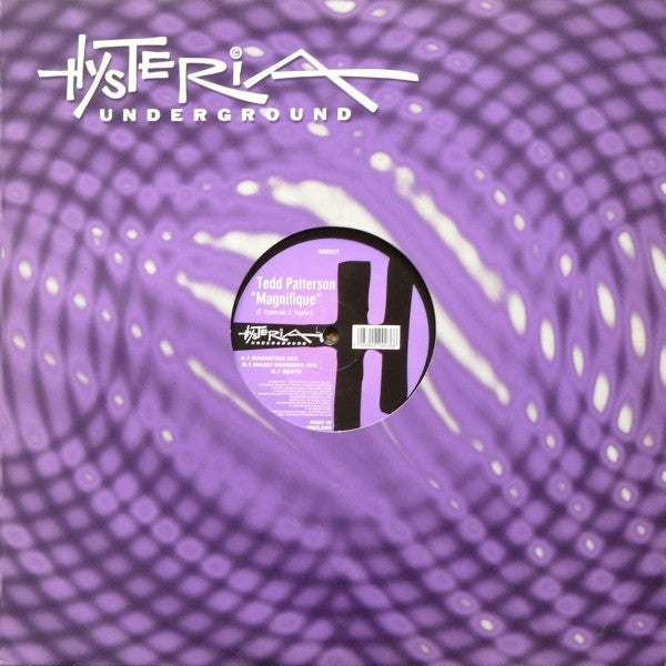 Tedd Patterson - Magnifique 12" Hysteria Underground Hund 002T