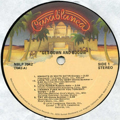 Various - Get Down And Boogie 12" Casablanca Records NBLP 7042