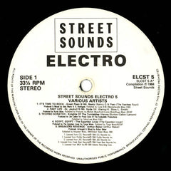 Various - Street Sounds Electro 5 - ELCST5 Street Sounds