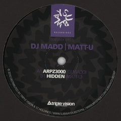 DJ Madd / Matt U - ARPZ3000 / Hidden 12" Subway SUBWAY 015.5