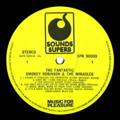 Smokey Robinson & The Miracles - The Fantastic Smokey Robinson & The Miracles 12" SPR90009 Sounds Superb