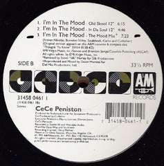 CeCe Peniston - I'm In The Mood 12" A&M Records 31458 0461 1