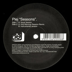 Plej – Seasons 12" Exceptional – EXEC25