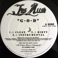 Jus Allah - G-O-D / Supreme 12" Babygrande BBG-SI-200