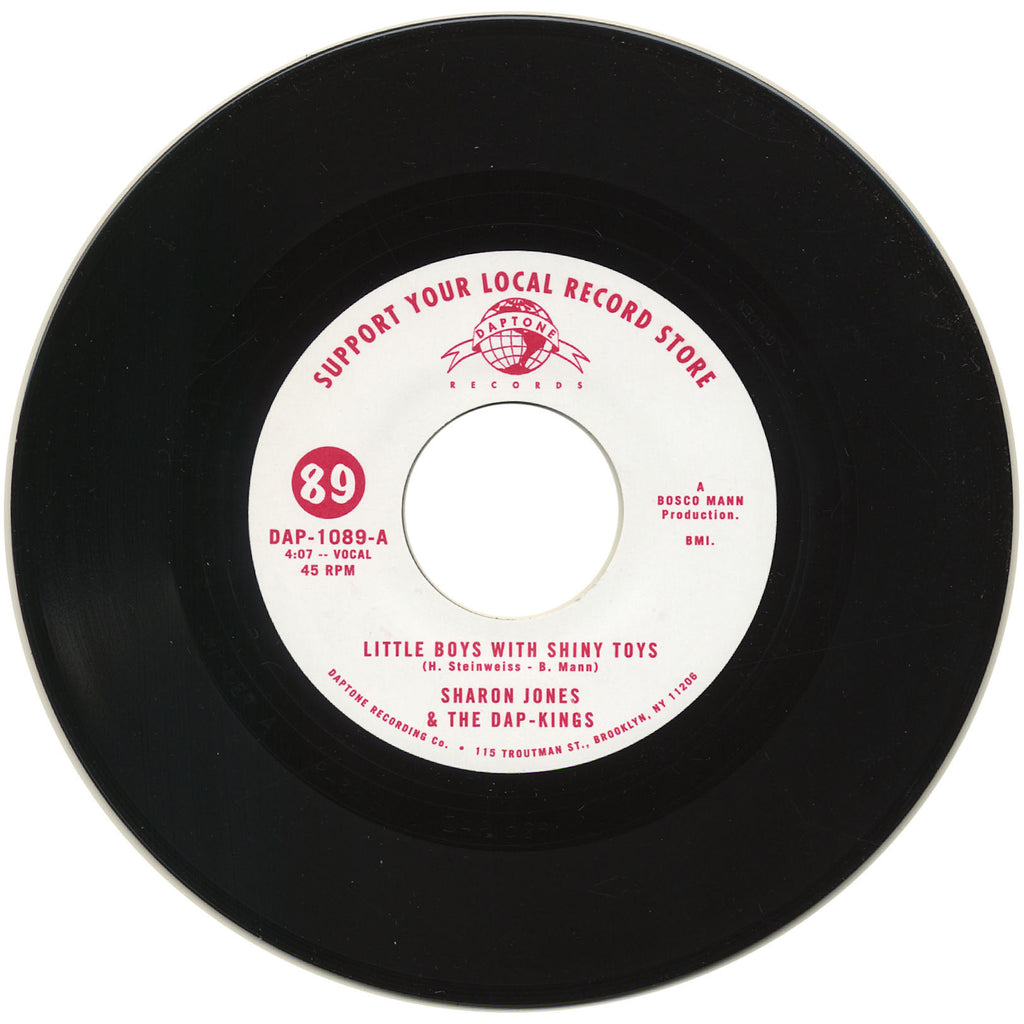 Sharon Jones & The Dap-Kings - Little Boys With Shiny Toys 7" DAP1089 Daptone Records RSD