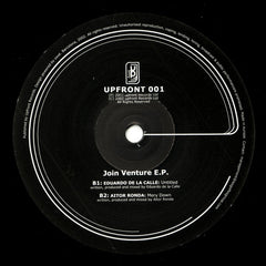 Various – Join Venture EP 12" Upfront Records - UPFRONT 001