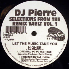 DJ Pierre - Selections From The Remix Vault (Vol. 1) 2x12" Emotive Records EM750-1