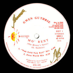 Gwen Guthrie - Eyes (You Never Really Cared) 12" HTR1001, HOT1 Hot Times Records Inc