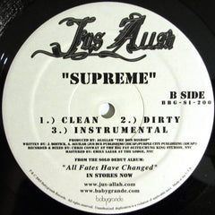 Jus Allah - G-O-D / Supreme 12" Babygrande BBG-SI-200