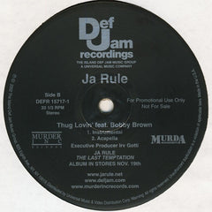 Ja Rule - Thug Lovin' 12" Def Jam Recordings DEFR, Murder Inc Records DEFR 15717-1